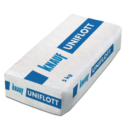 Шпаклевка для швов гипсокартона Knauf Uniflot (5 кг) Шпаклевка для швов гипсокартона Knauf Uniflot (5 кг)